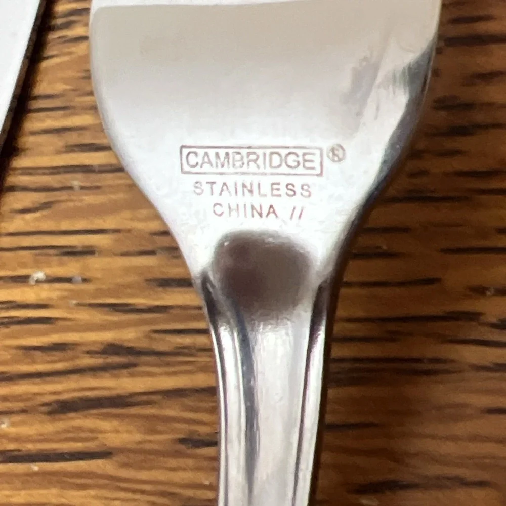 SNOWMAN FROST Cambridge 40 Pieces - 8 Settings 18/0 Stainless Flatware